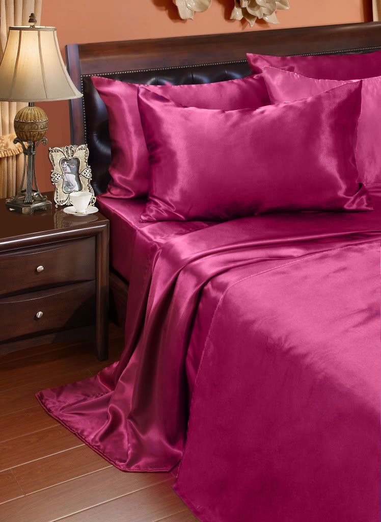 Central Park Faux Silk Solid Sheet Set at Kmart.com