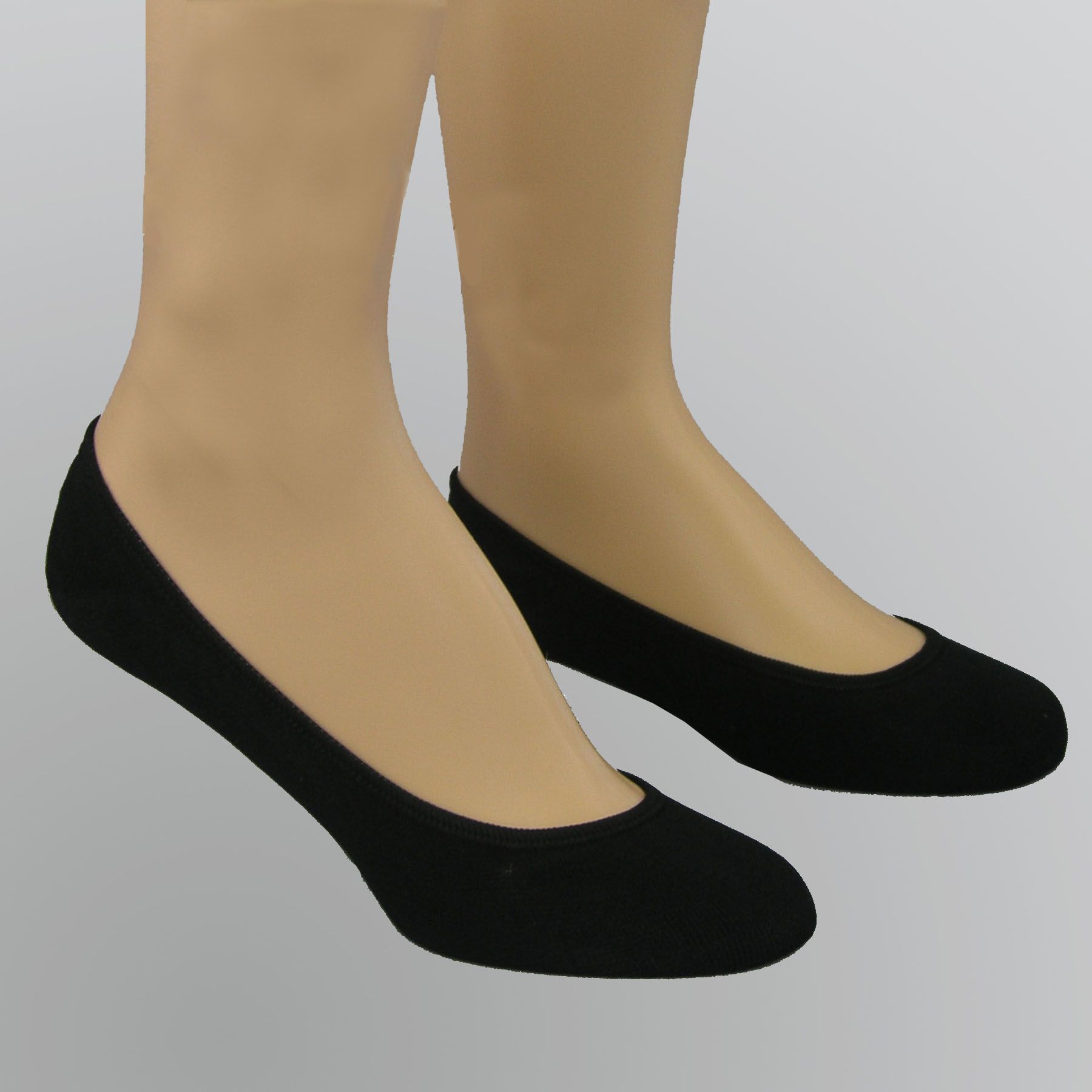 Women's 2 Pairs Ultra Low Microfiber Sock Liners