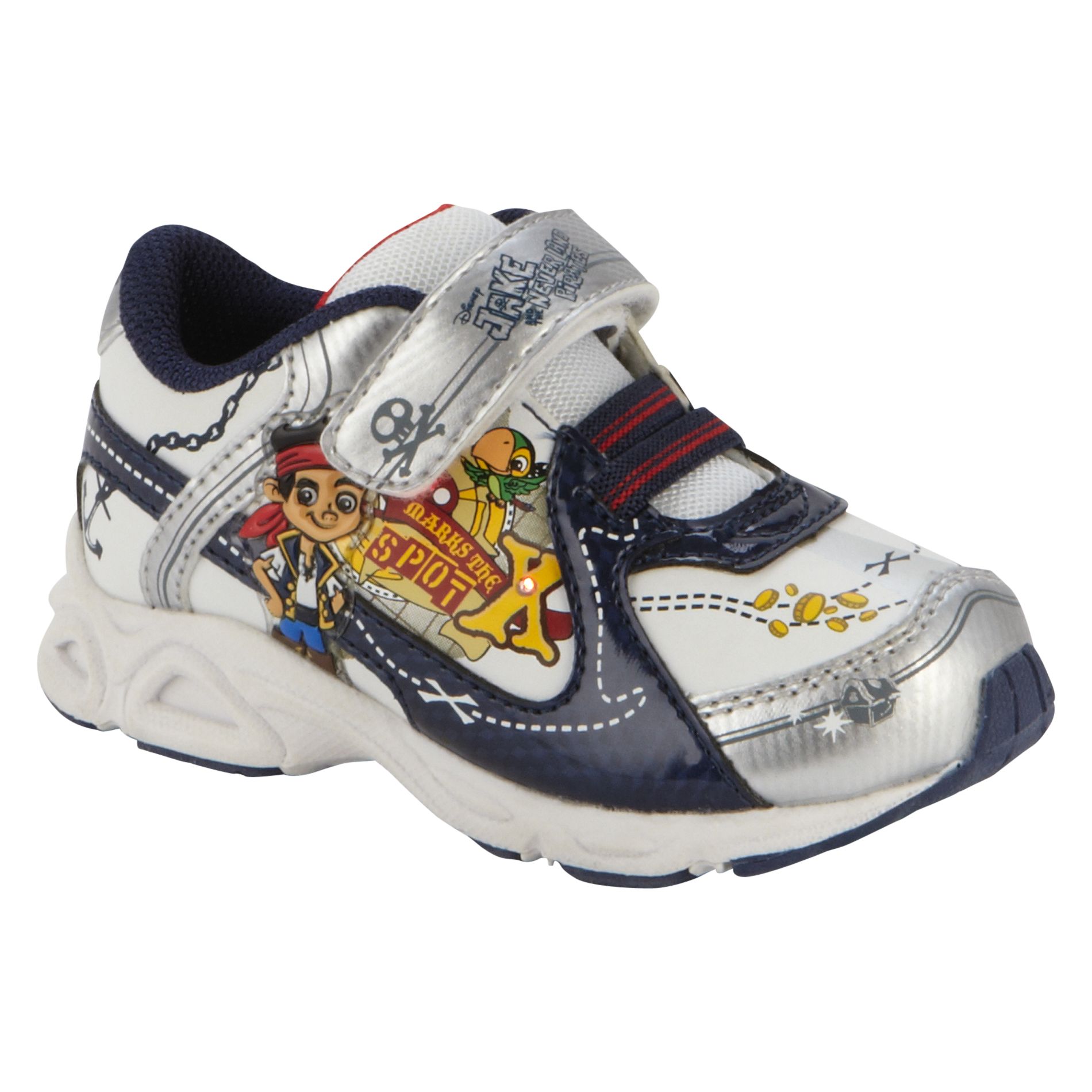 Disney Toddler Boy's Jake Neverland Athletic Shoe -  White at Kmart.com