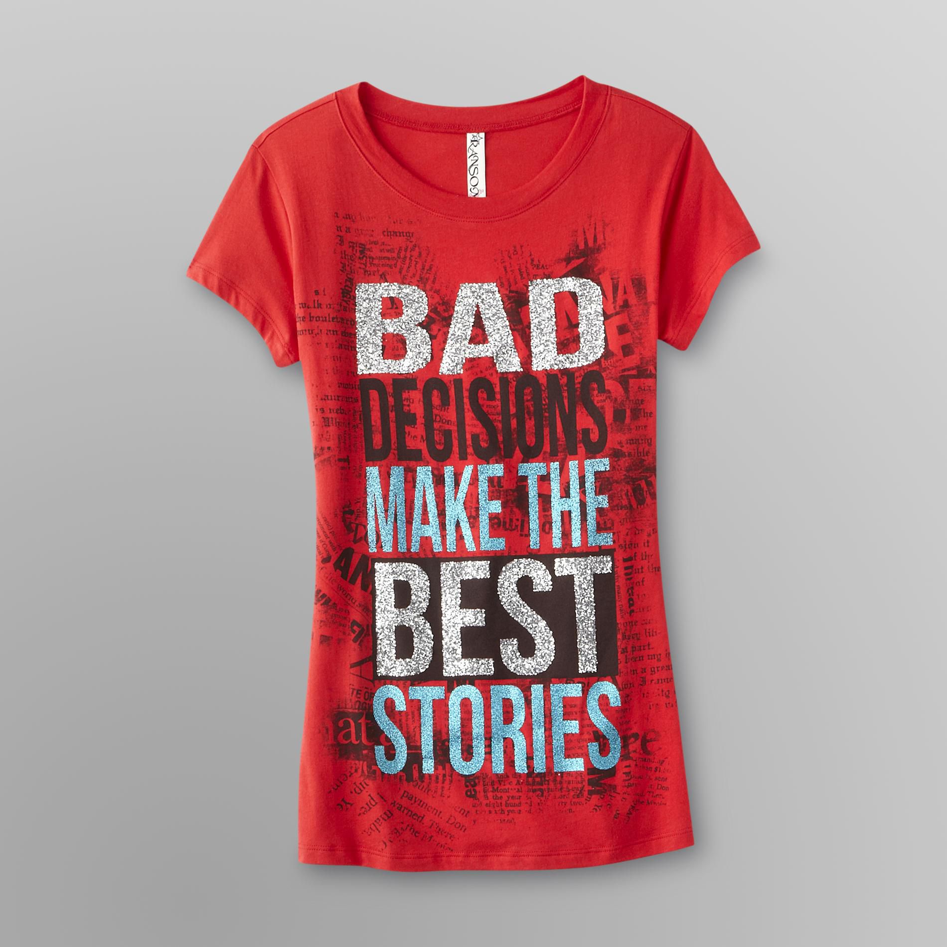 Juniors Top Tee Short Sleeve Graphic at Kmart.com