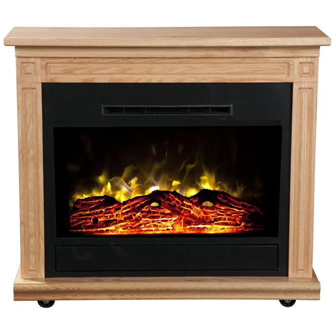 Heat Surge Roll n Glow Electric Fireplace