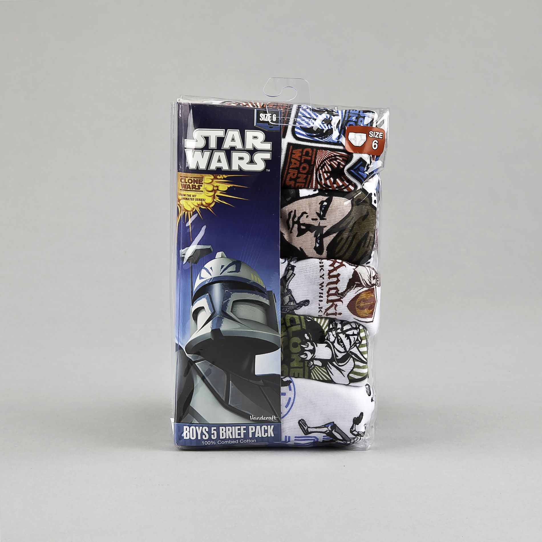 Star Wars by Hasbro Boy’s Underwear 5pk Brief Clone Wars Multicolored at Kmart.com