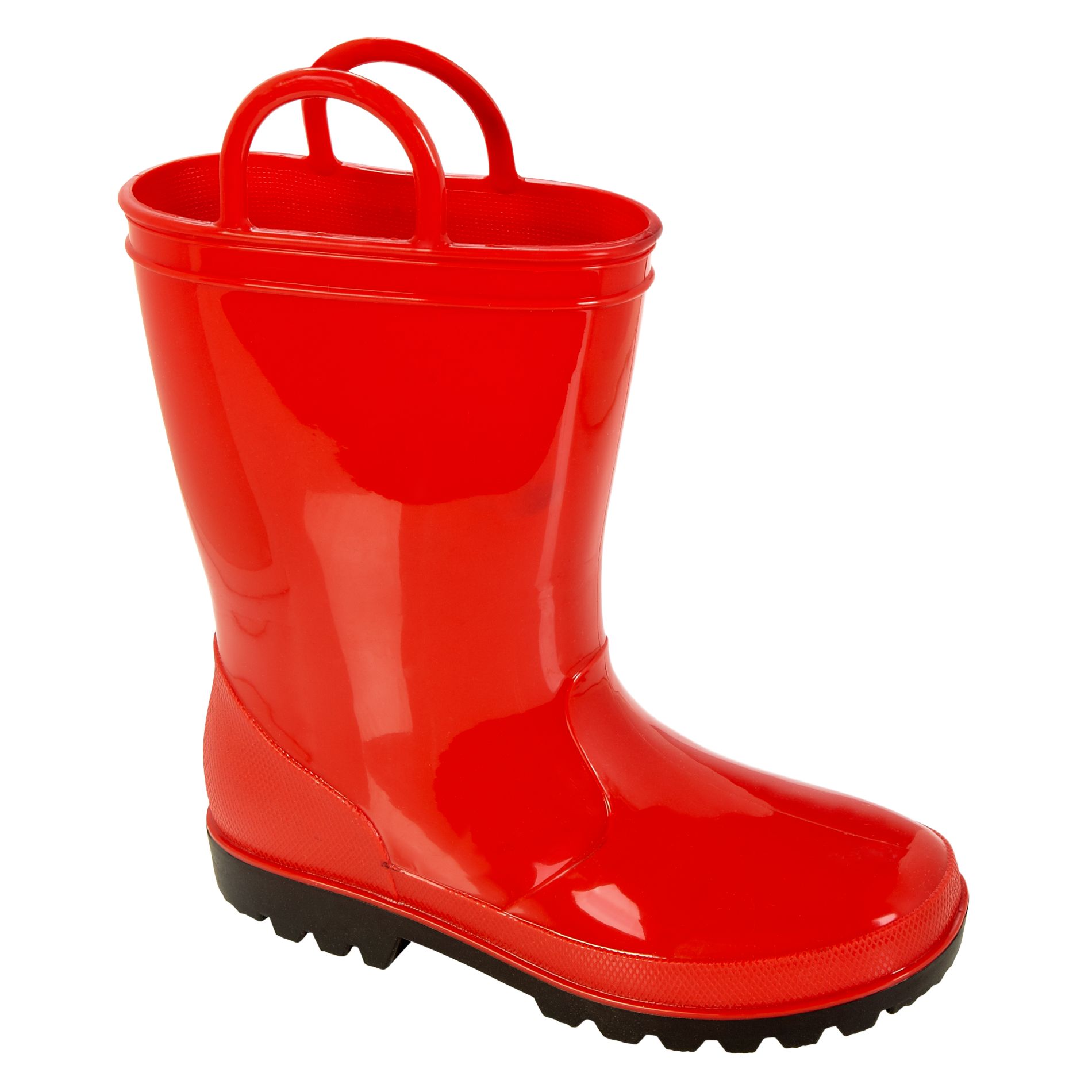 Toddler Arcade Black Rain Boot Splashing Around with Kmart