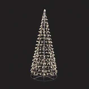 5ft Energy Best™ Twinkling Tree with Warm White LED Lights Outdoor ...