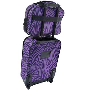 purple zebra print jumper