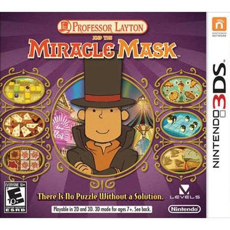 Nintendo Professor Layton: Miracle Mask 3DS at Kmart.com