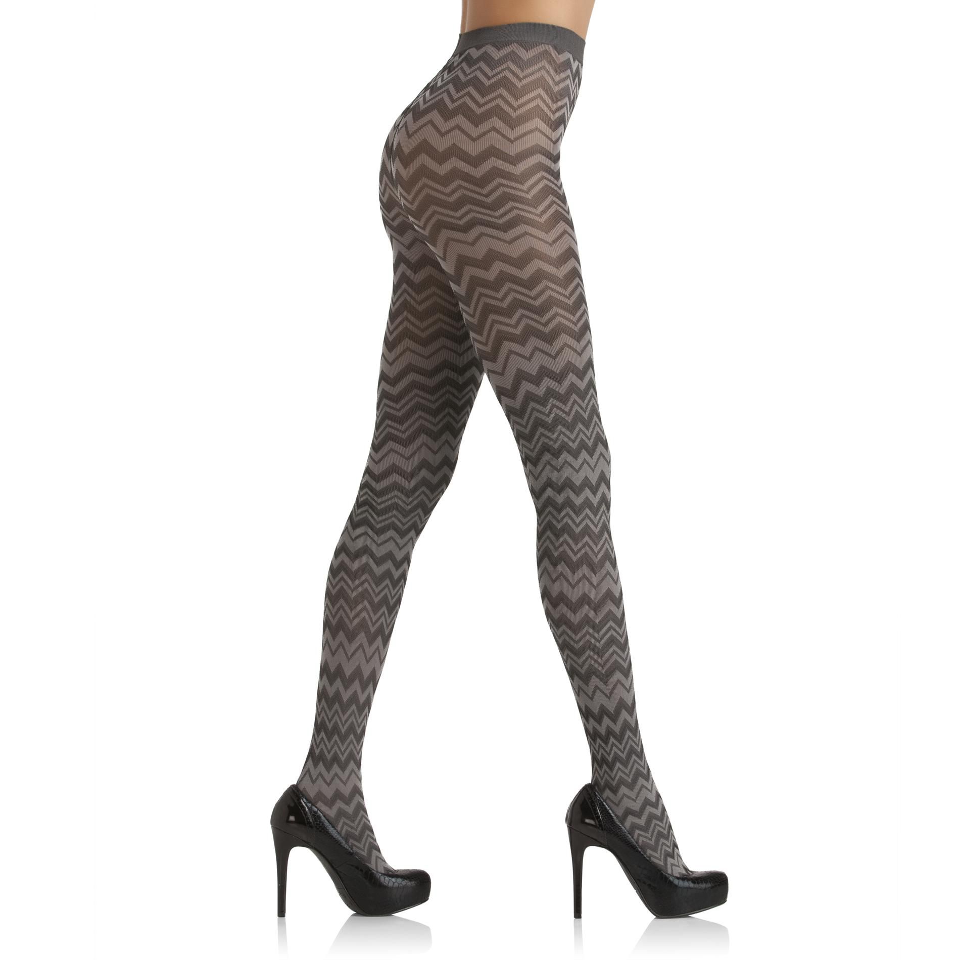 Kardashian Kollection Women's Zigzag Tights at Sears.com