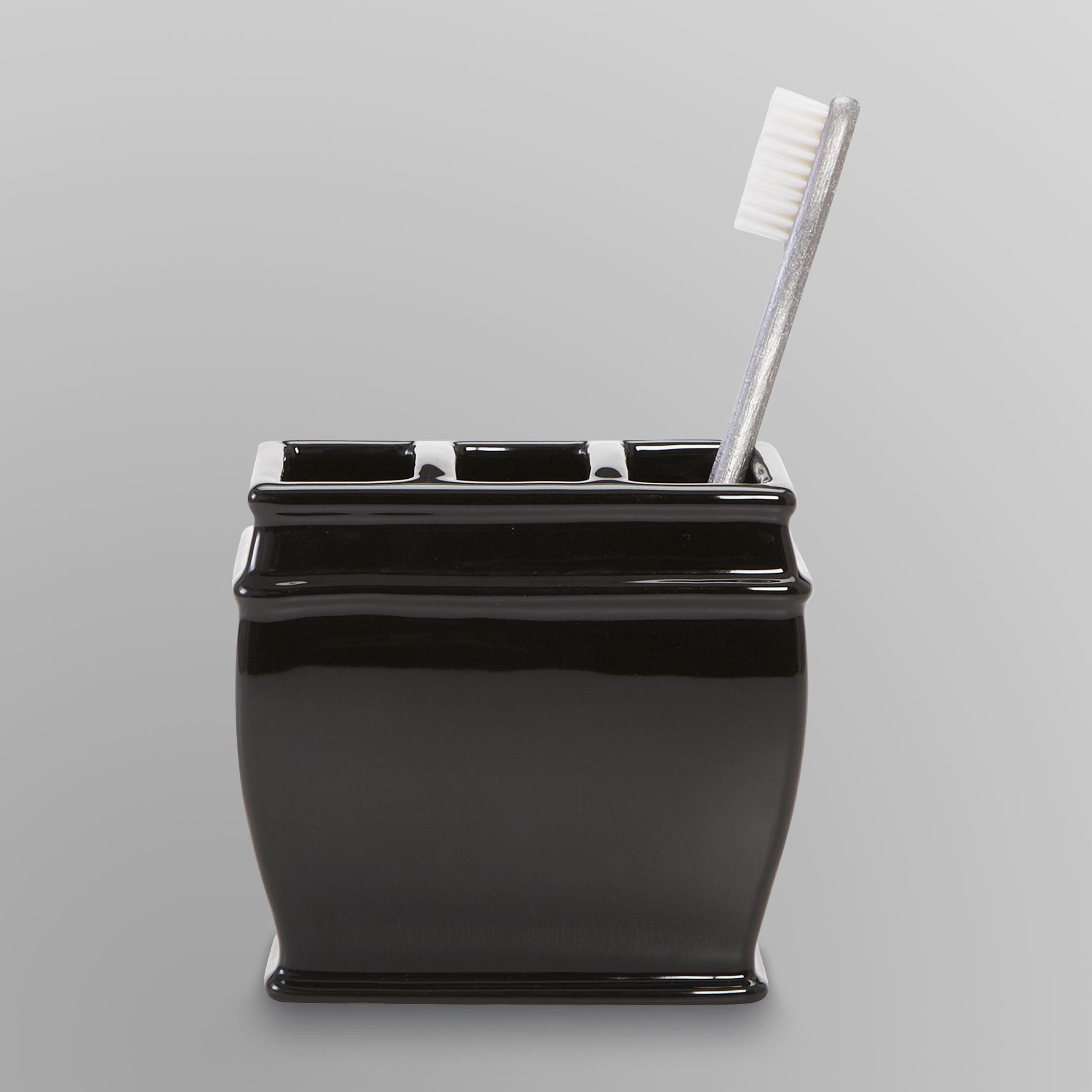 Sofia by Sofia Vergara Black Magic Toothbrush Holder Home Bed