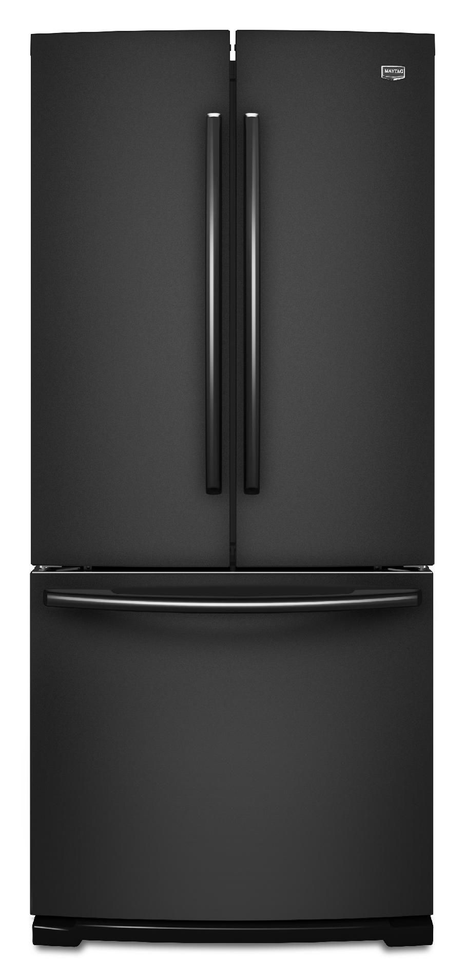 Maytag 20 cu. ft. French-Door Refrigerator w/ Strongbox™ Door Bins - Black at Kmart.com