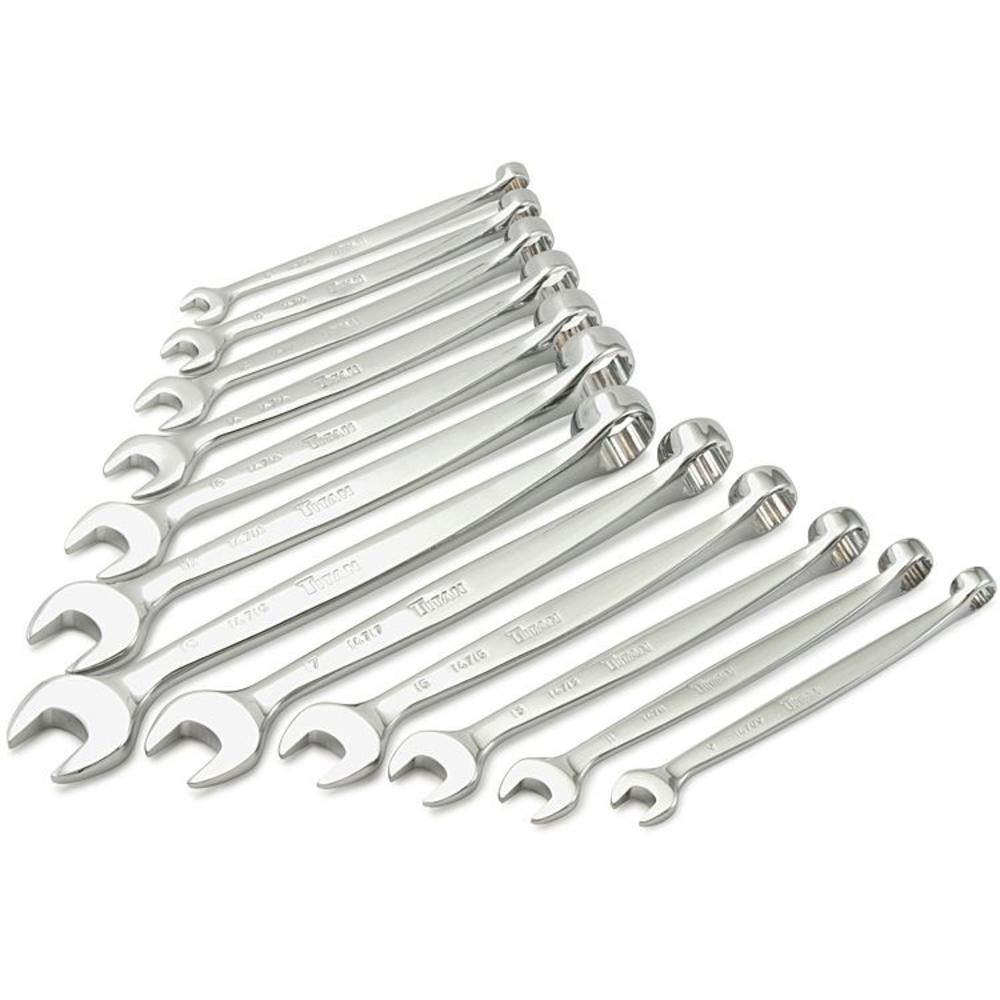 Titan Tools 12 pc. Metric Lateral Drive Wrench Set