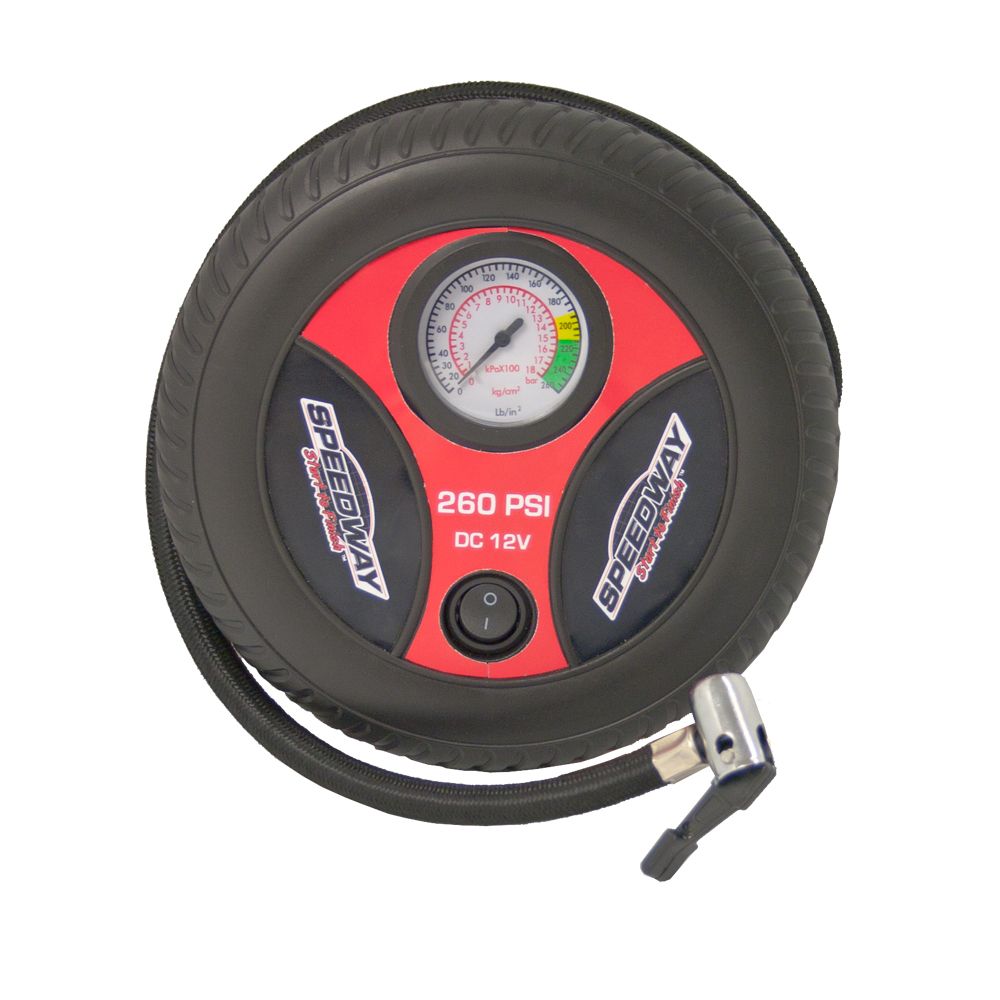 Speedway Start to Finish COMPACT TIRE SHAPE MAX 260 PSI INFLATER - 9517 at Sears.com