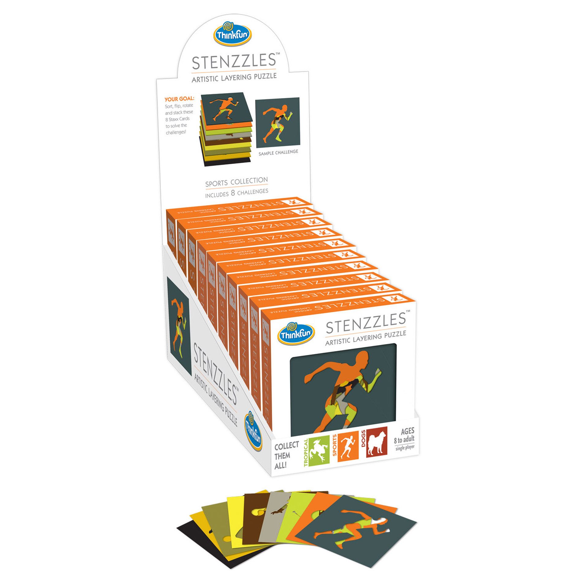 ThinkFun Think Fun Stenzzles Sports Puzzle at Sears.com