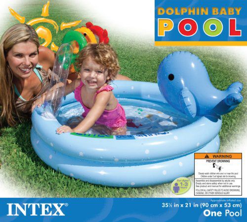 UPC 078257314096 product image for Intex Dolphin Baby Pool - INTEX RECREATION CORP. | upcitemdb.com