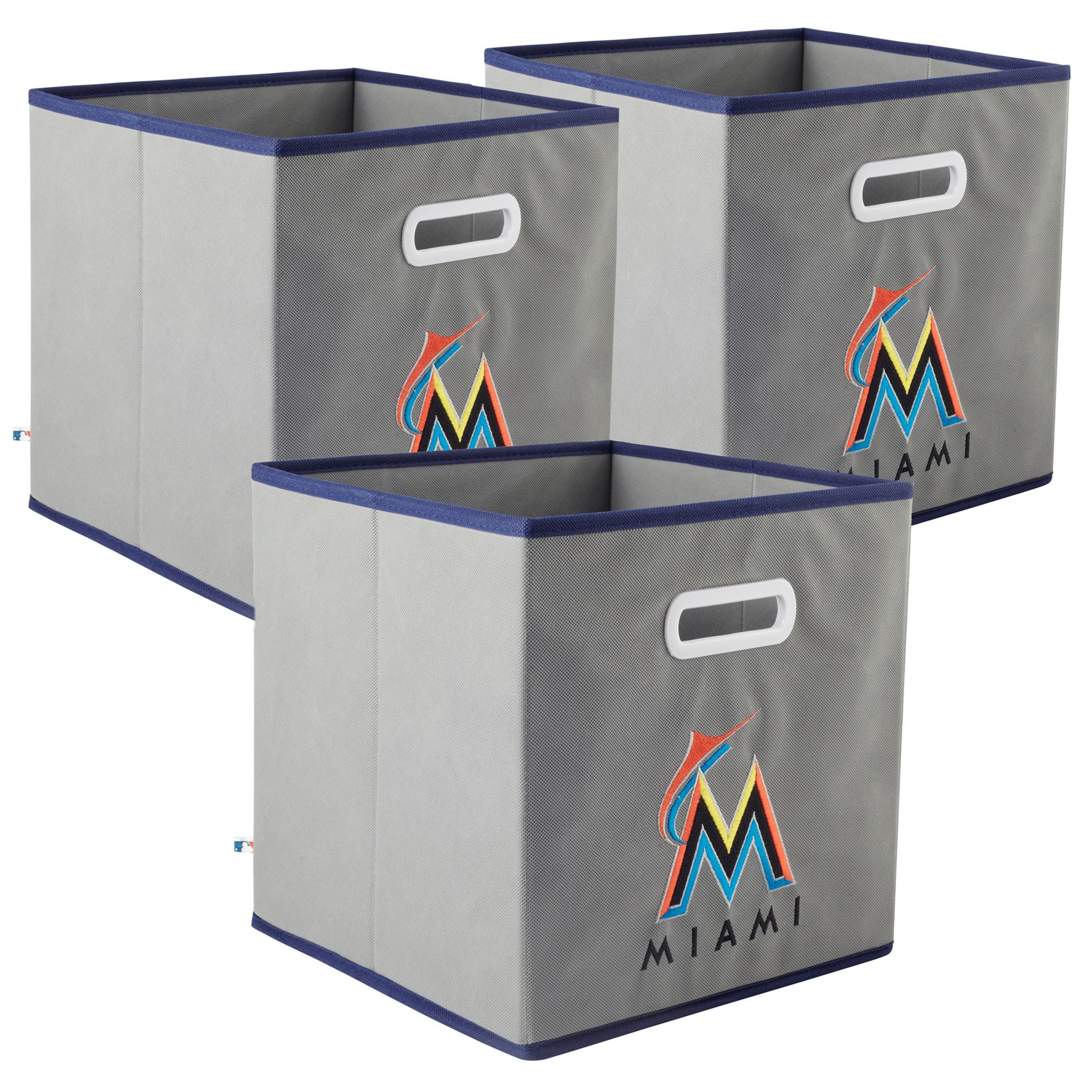 My Owner's Box Miami Marlins MLB 3-pack Fabric Storage Drawer Set at Sears.com