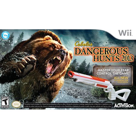 Activision Cabela's Dangerous Hunts 2013 with gun Wii at Kmart.com