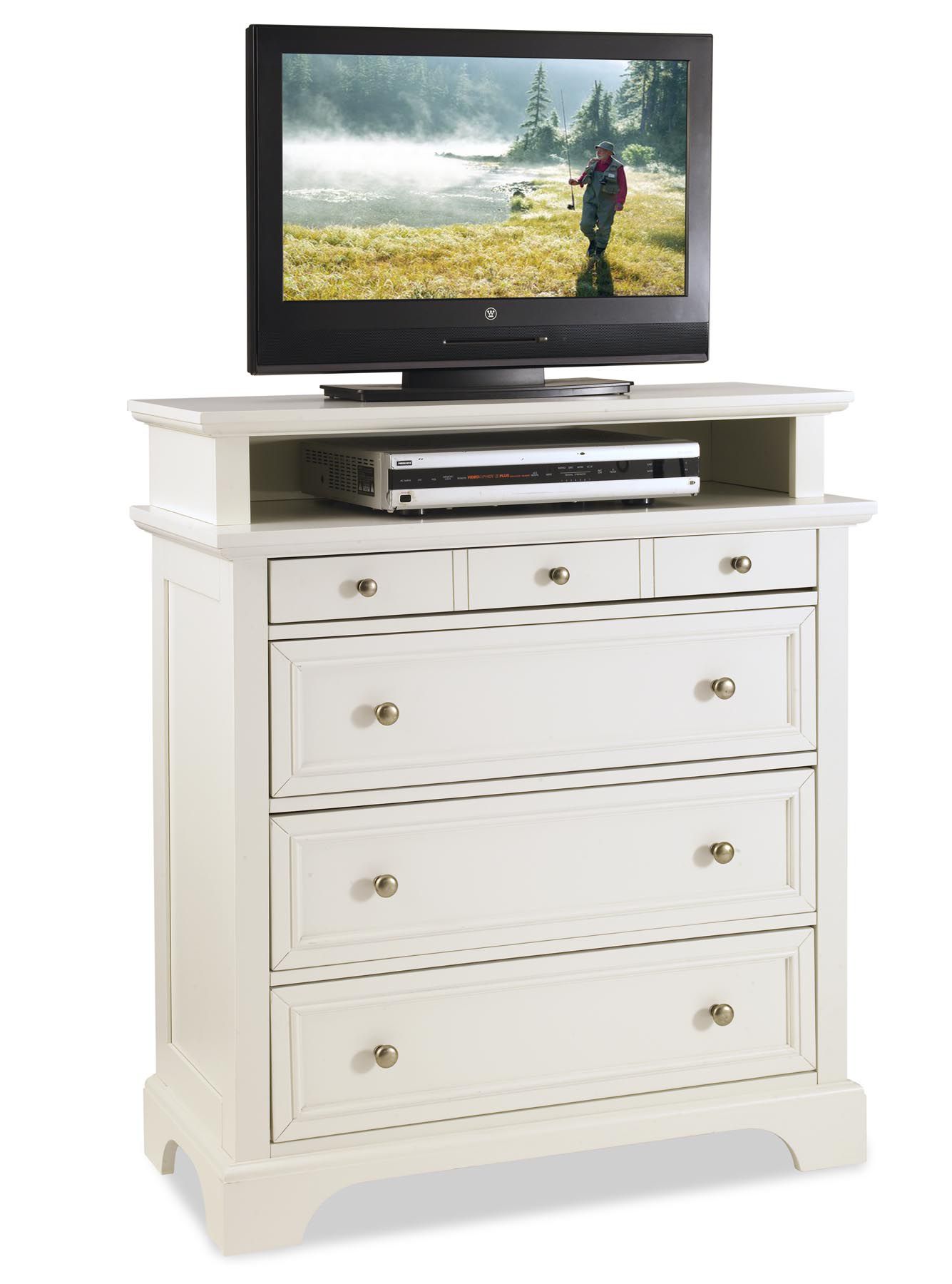 Home Styles Naples TV Media Chest White Finish at Kmart.com