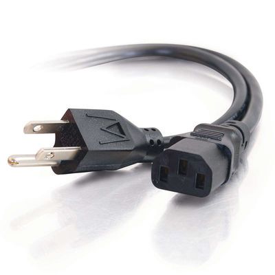 2ft UNIVERSAL POWER CORD (C13 to 5-15P)