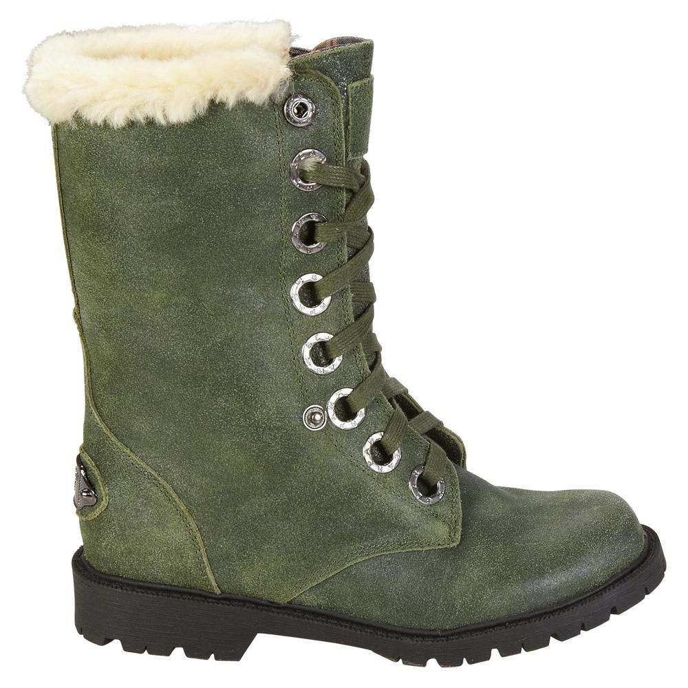bearpaw green boots