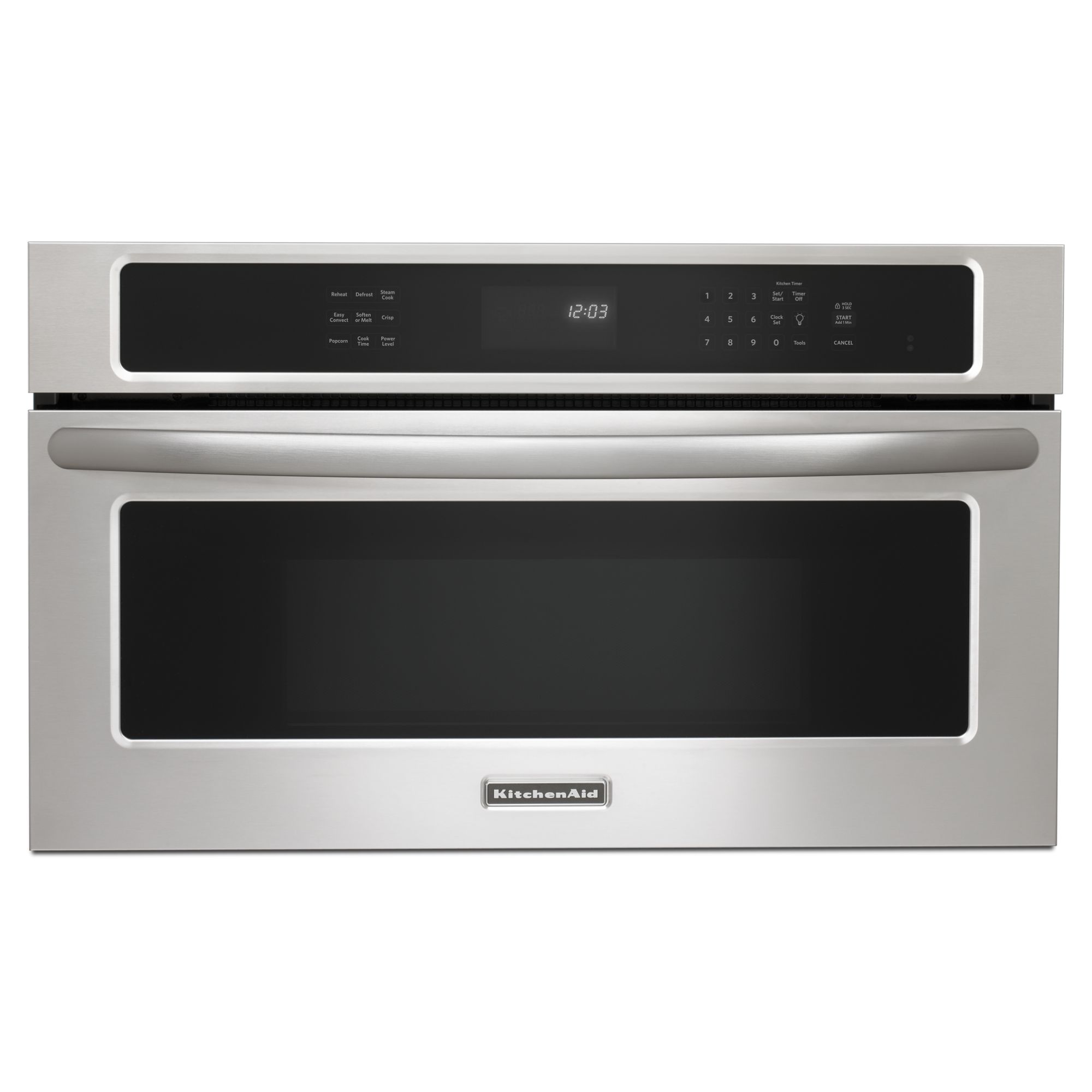 KitchenAid 1.4 cu. ft. 900-Watt 27 Built-in Microwave w/ Convection Cooking - Stainless Steel