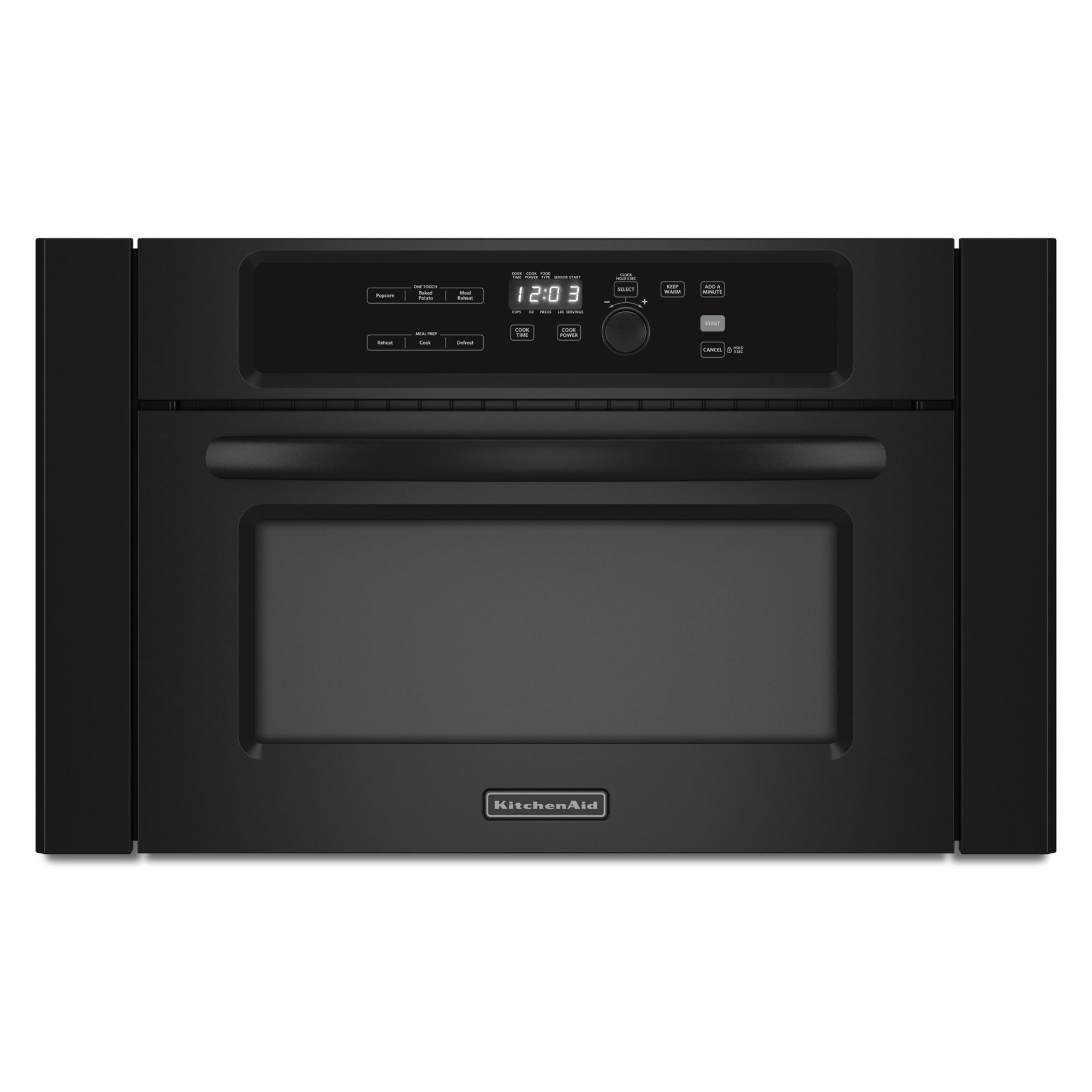 KitchenAid 24" Built-in Microwave Oven - Black at Sears.com