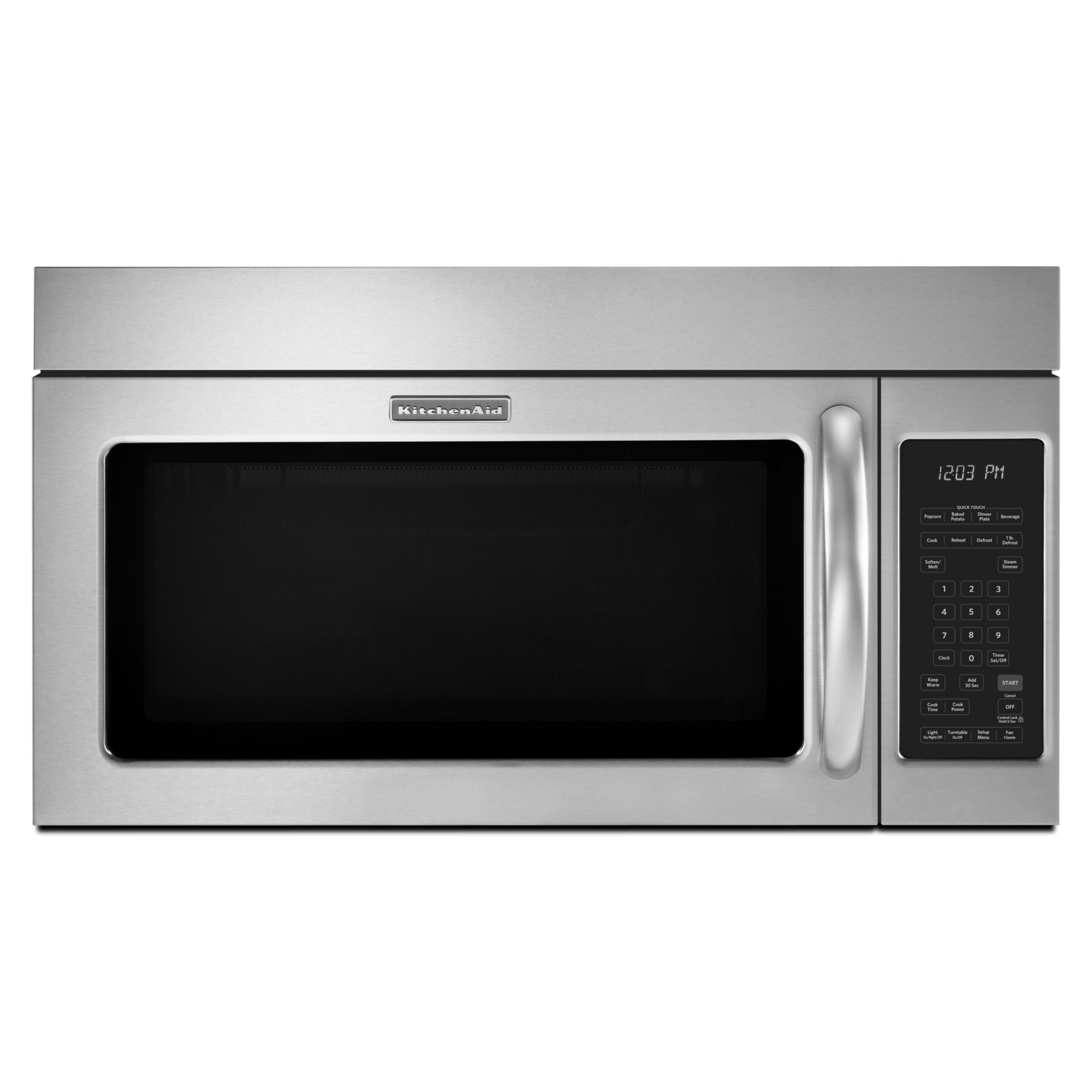 KitchenAid KHMS2040BSS 2.0 cu. ft. Microwave Hood Combination Oven