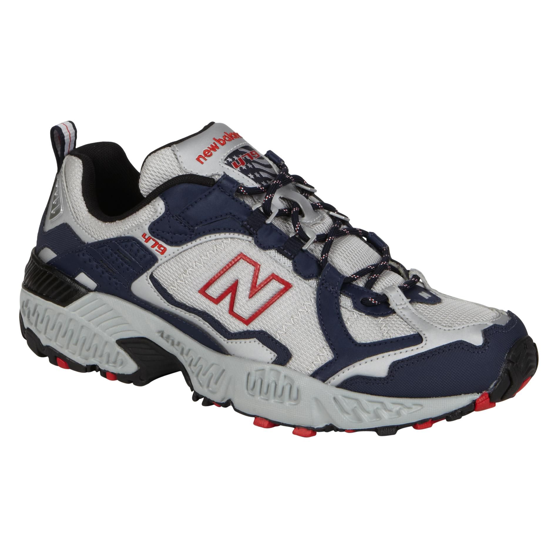 New Balance Men\u0027s 479 USA Trail Running Athletic Shoe - White/Navy/Red |  Shop Your Way: Online Shopping \u0026 Earn Points on Tools, Appliances,  Electronics \u0026 ...