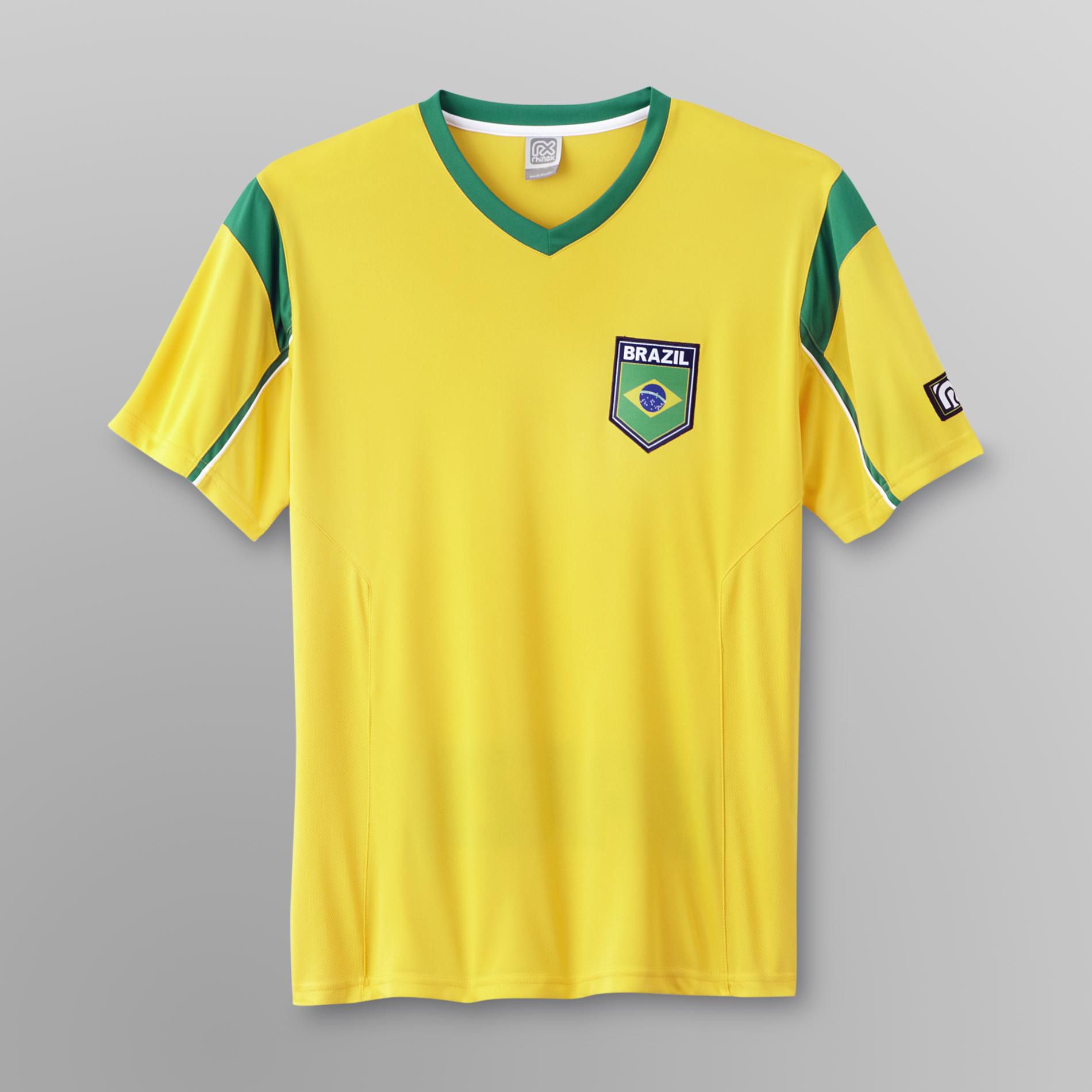 RHINOX Men’s Soccer Jersey FIFA Brazil at Kmart.com