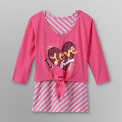 Bongo Girl's Cropped Shirt & Tank Top - Fashion at Kmart.com