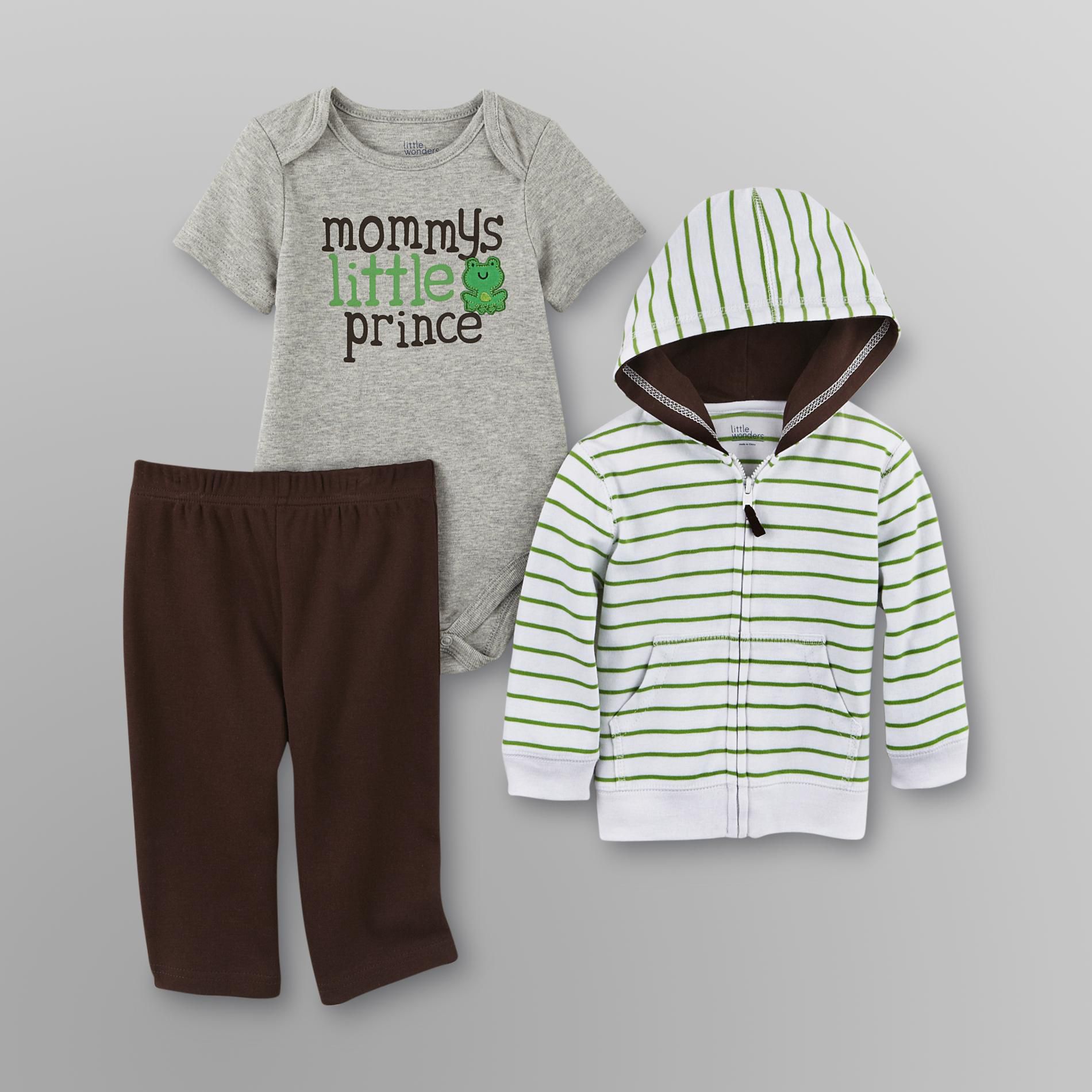 Little Wonders Infant Boy's Jacket, Bodysuit & Pants at Sears.com