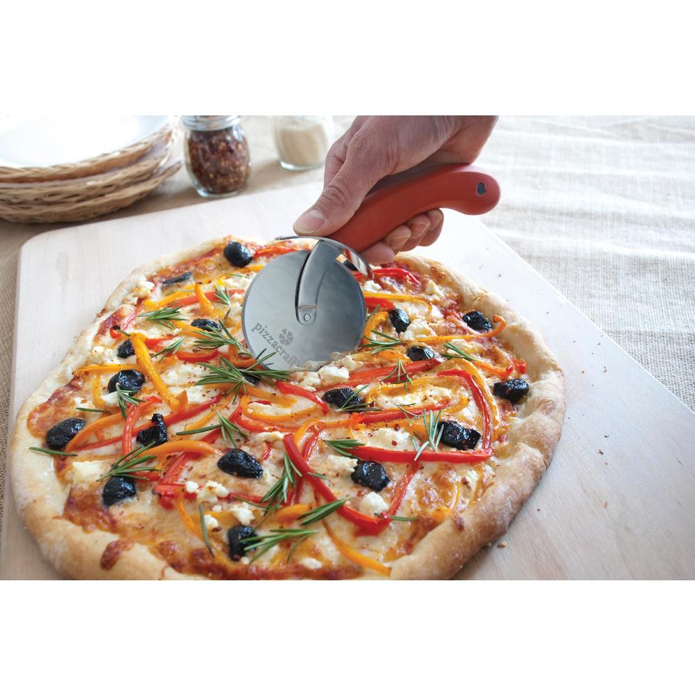 Pizzacraft Pizza Cutter / Rolling with TPR Handle