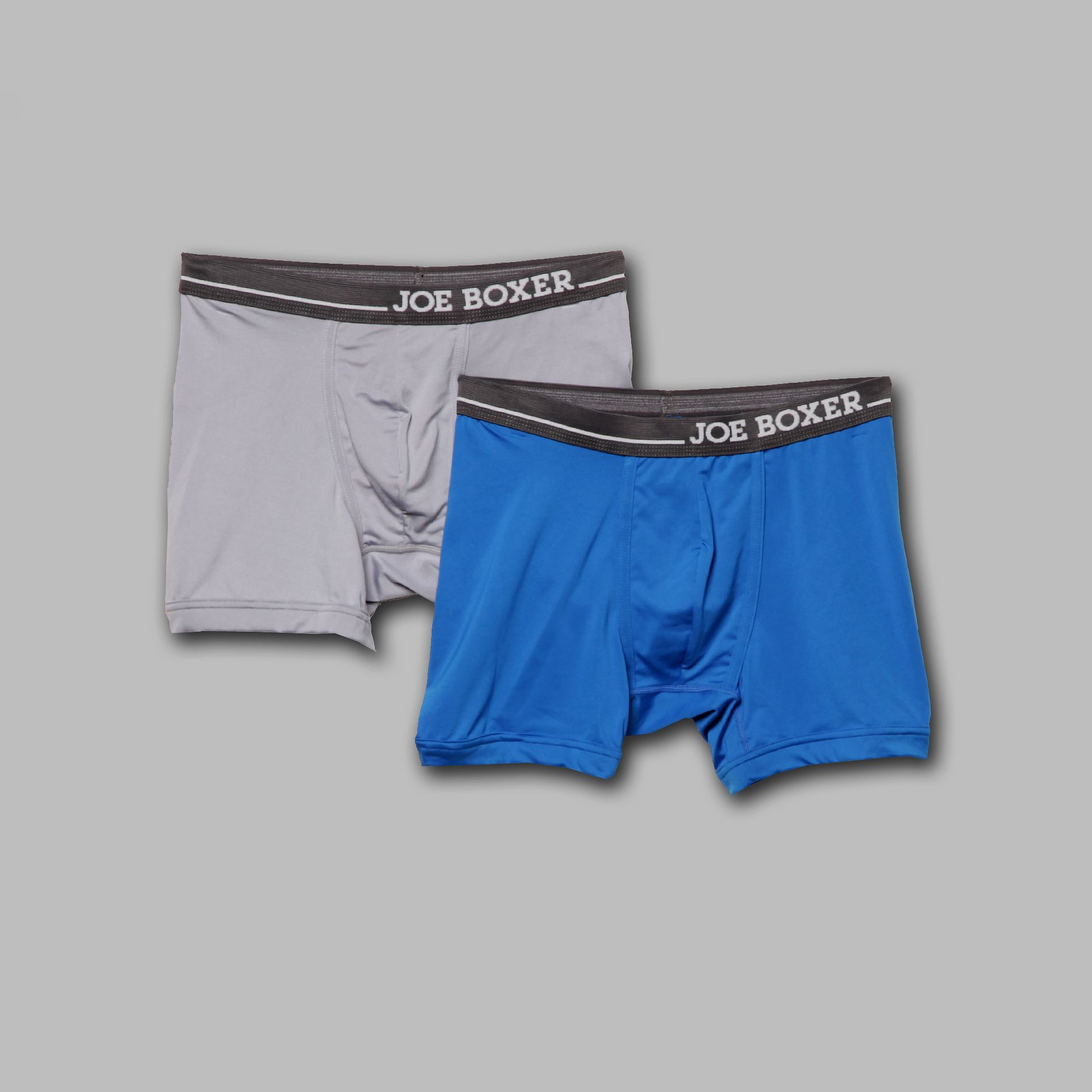 Joe Boxer Men’s Boxer Briefs 2 Pack Performance Solid