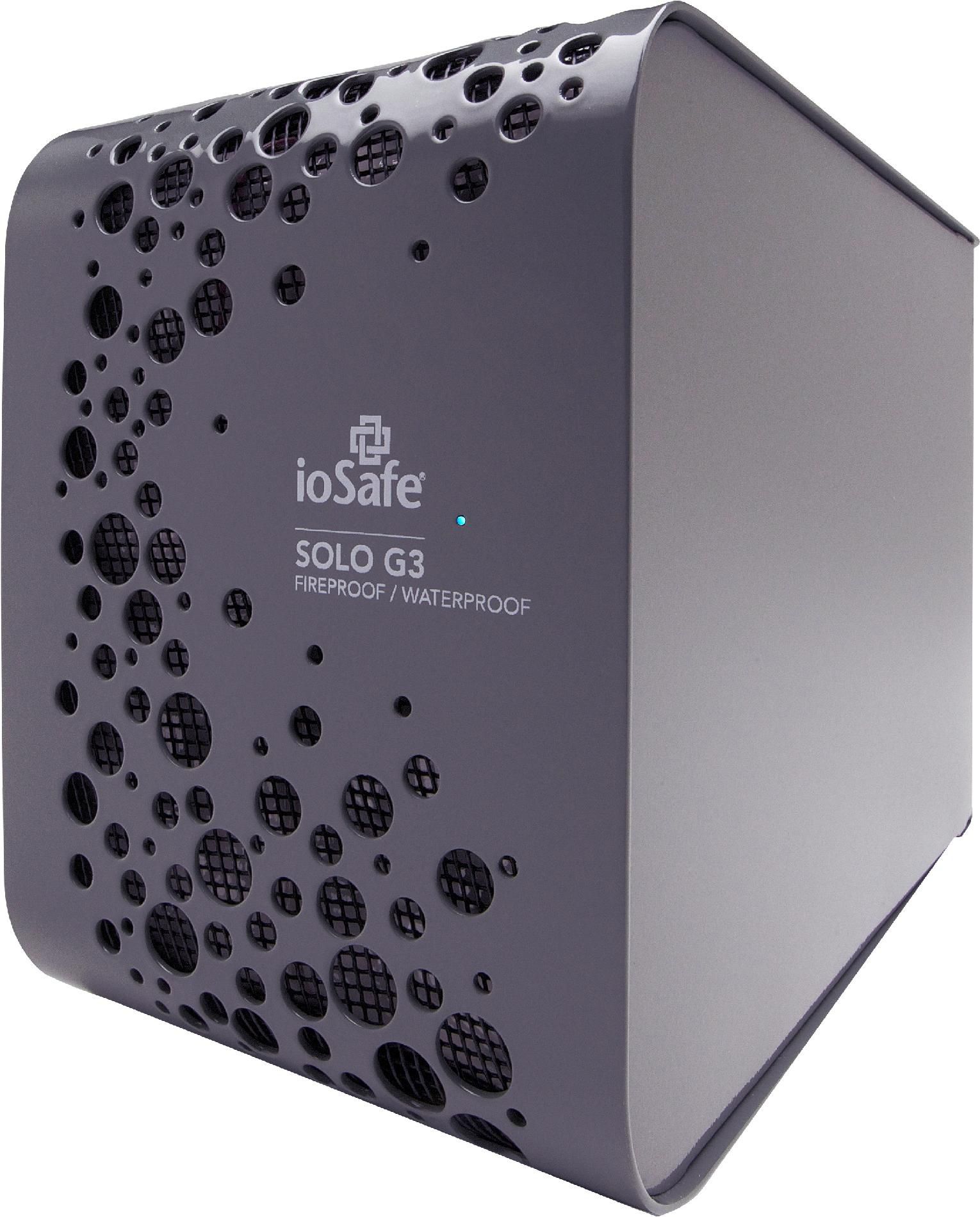 ioSafe Inc ioSafe SoloG3 2 TB USB 3.0 Fireproof and Waterproof External Hard Drive with 1 Year Data Recovery Service SK1TB (Grey) at Kmart.com