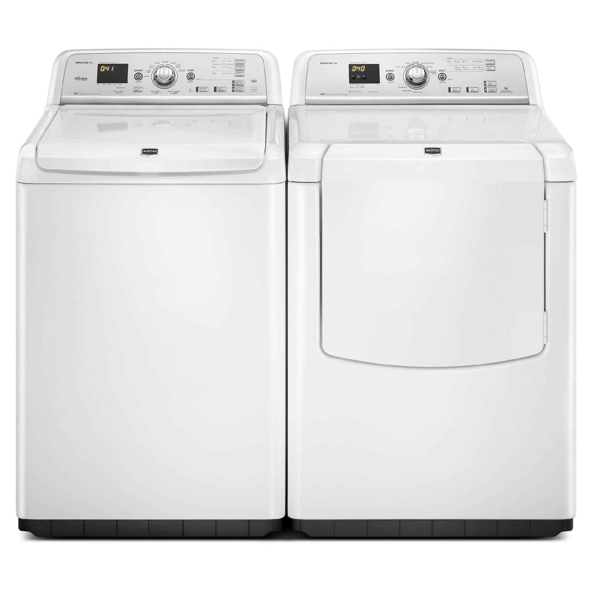Maytag 4.6 cu. ft. High-Efficiency Top-Load Washer and 7.3 cu. ft. Dryer at Sears.com