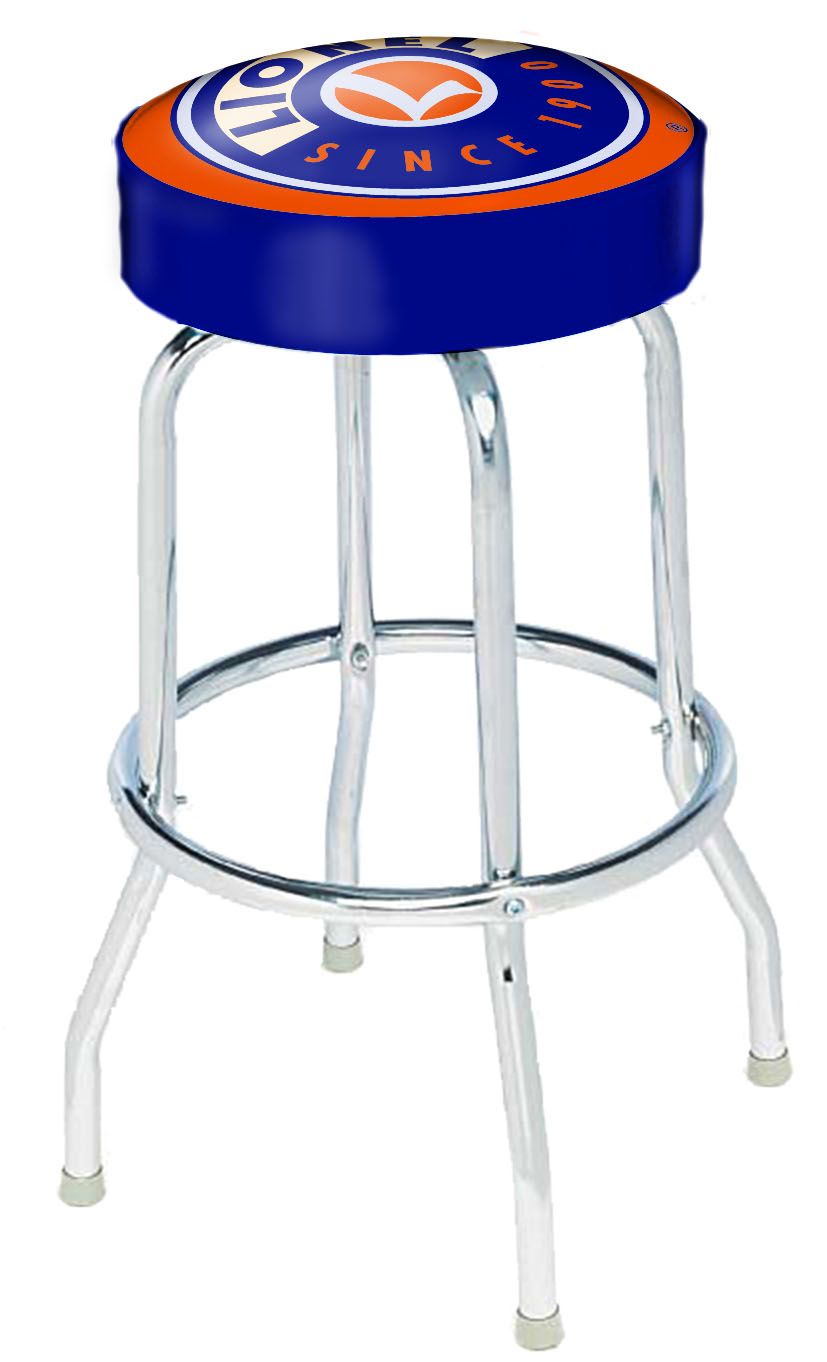 Lionel Trains&nbsp; Logo Bar Stool