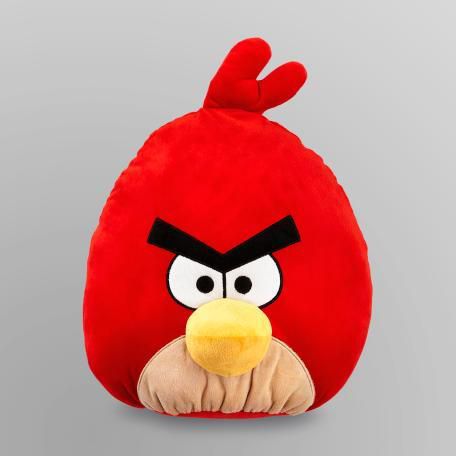 Angry Birds Decorative Pillow - Red