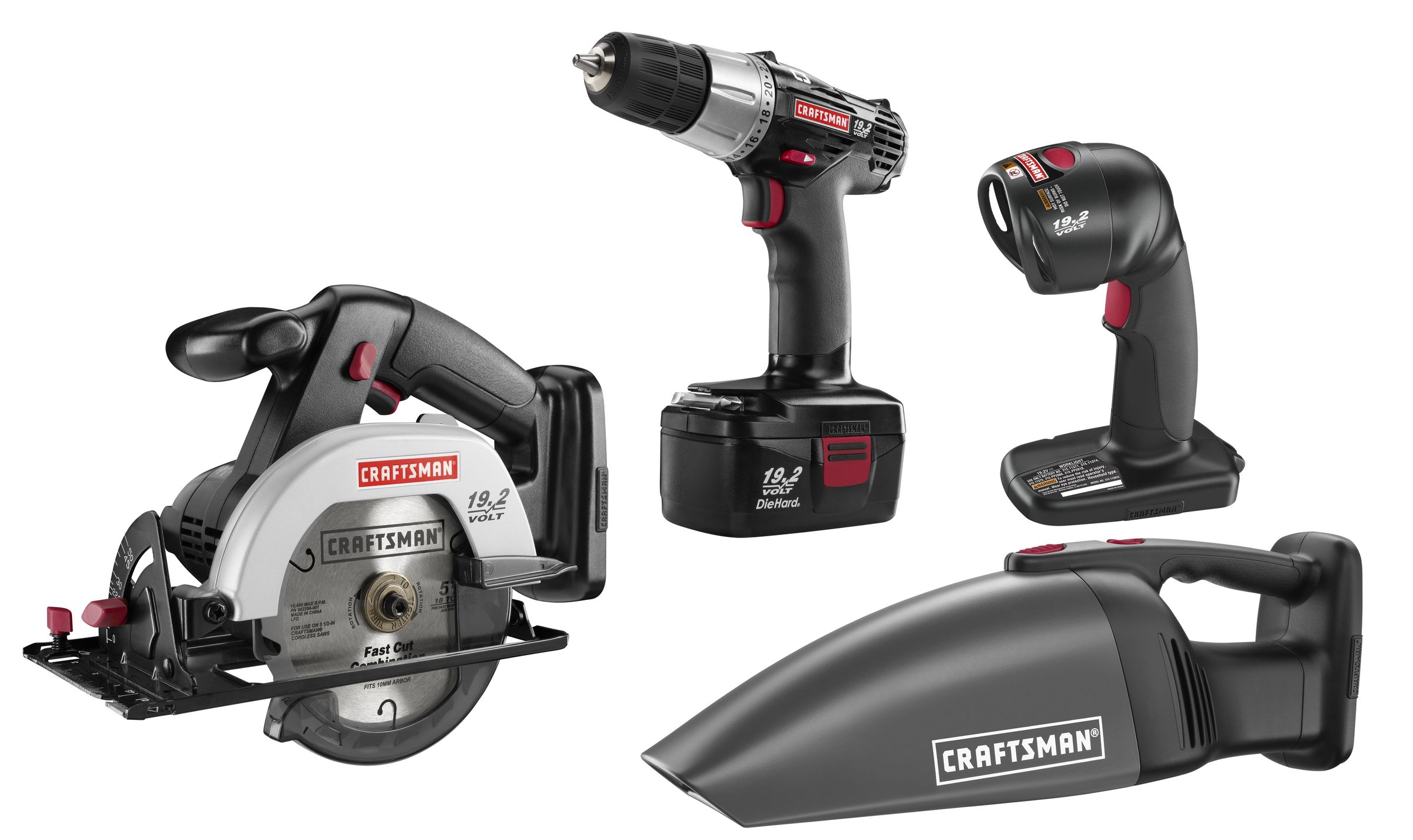 Craftsman C3 4-Piece Combo Kit