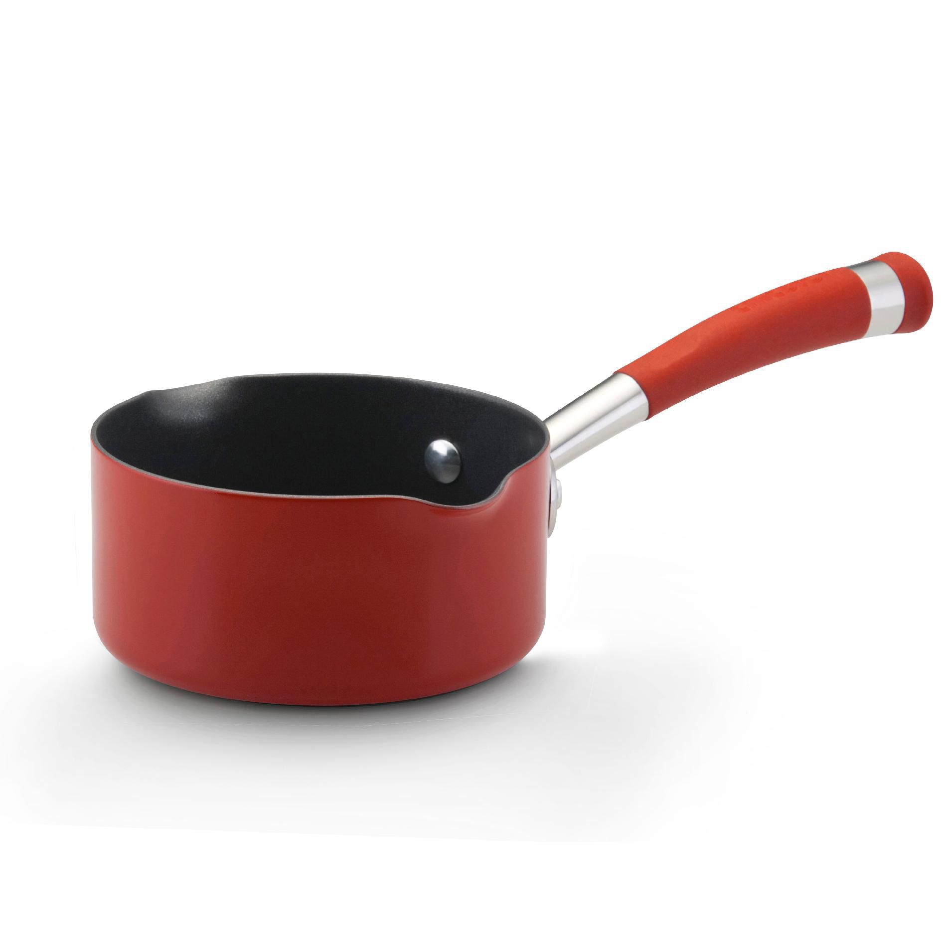 Circulon Contempo  1-Quart Pouring Saucepan  Red