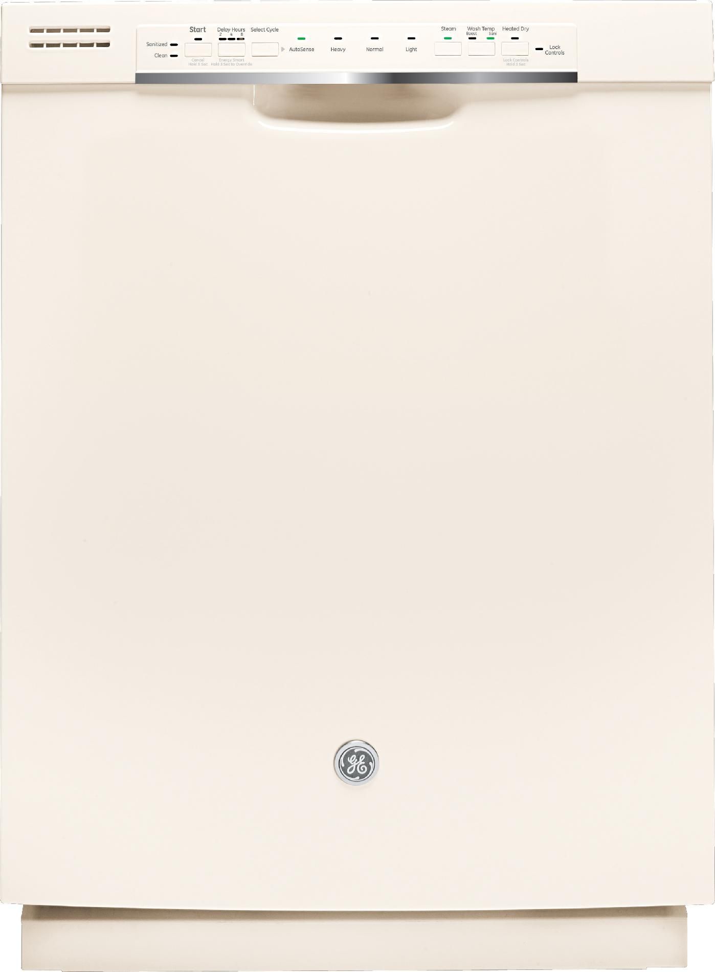 Ge 24″ Dishwasher With Front Controls Bisque Devbeat