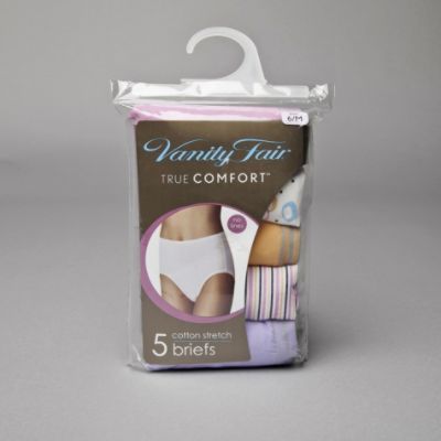 Vanity Fair Women’s Panties Briefs True Comfort Stretch Cotton – 5 pk at Sears.com