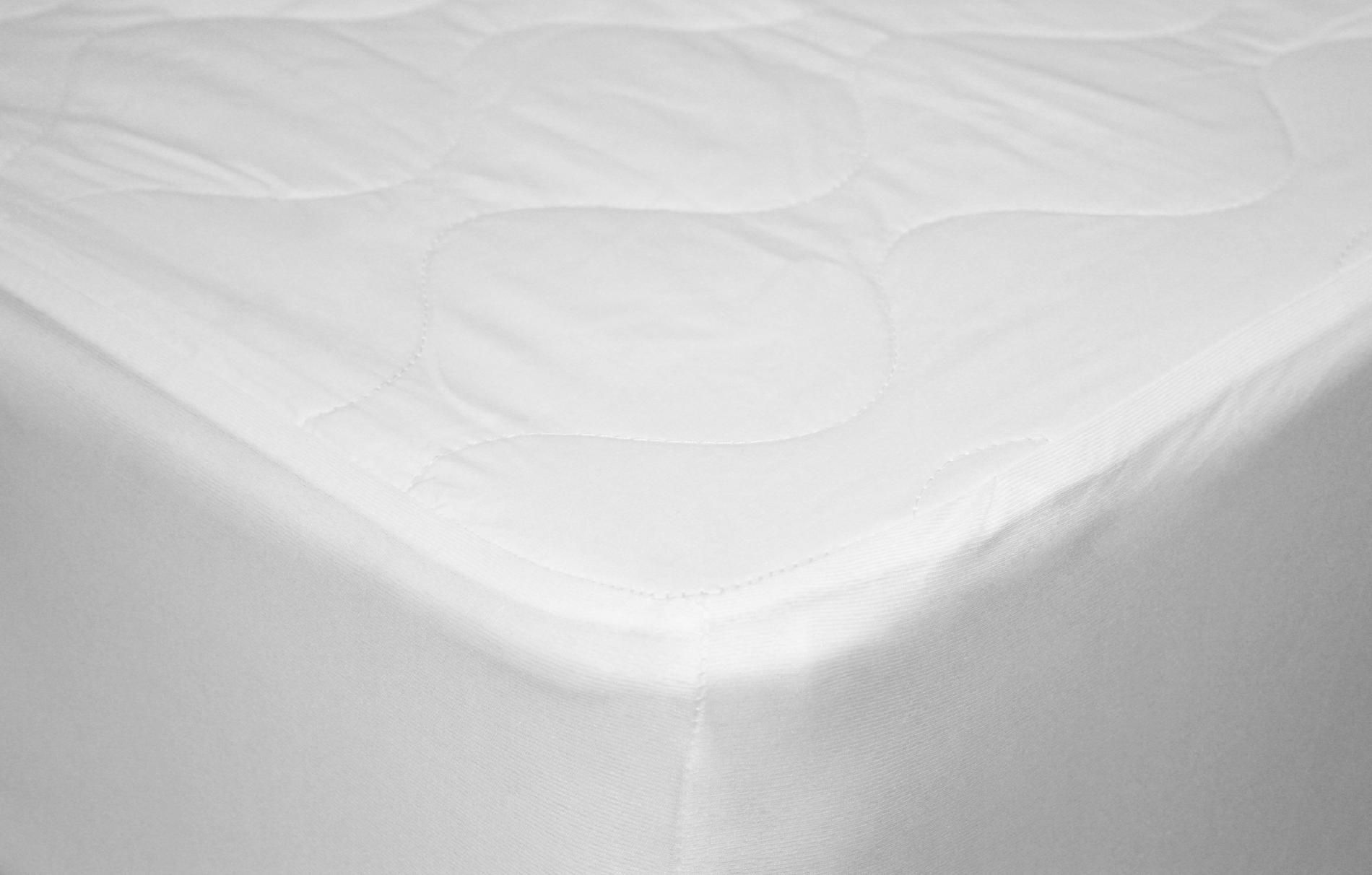 Pure Rest 205TC Waterproof Mattress Pad -Twin White