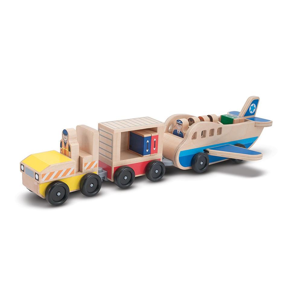 Whittle World Plane and Luggage Carrier Set