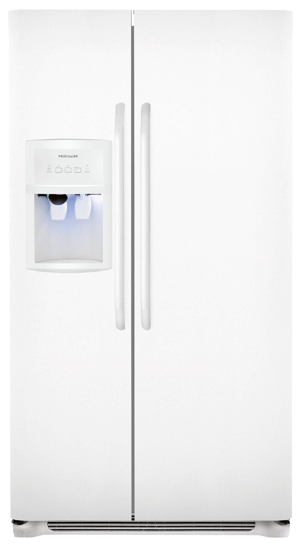 Frigidaire 26 cu. ft. Side-by-Side Refrigerator - White