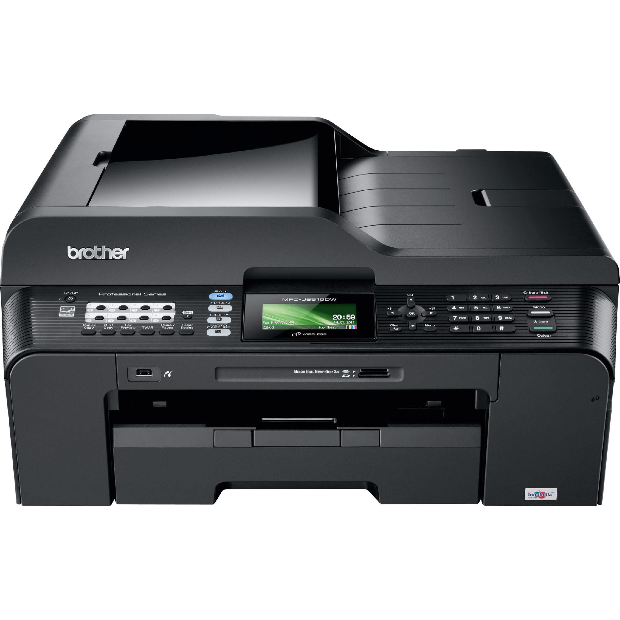 Brother MFC-J6510DW Professional Series Inkjet All in One Printer
