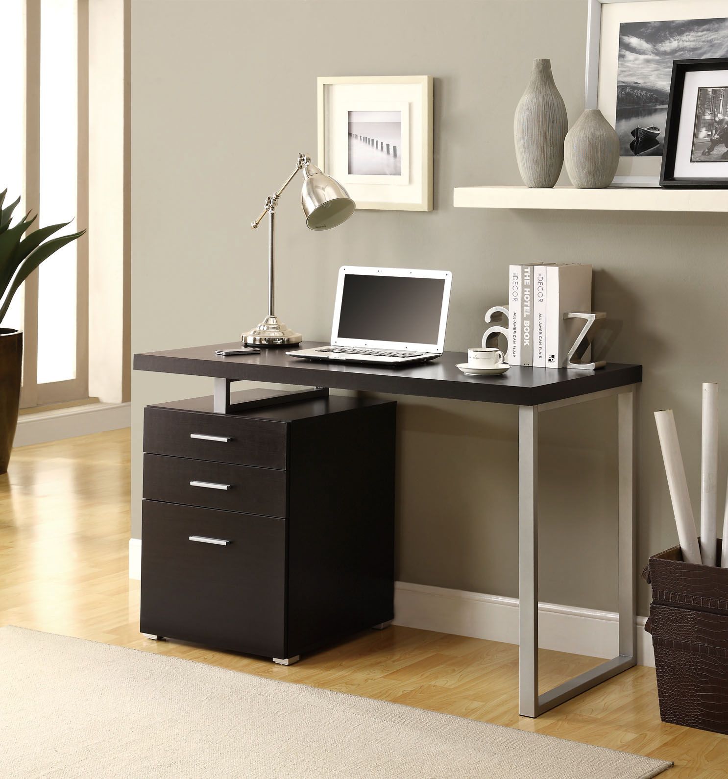 Monarch Specialties COMPUTER DESK 48 quot L / CAPPUCCINO LEFT OR RIGHT Monarch Specialties COMPUTER DESK 48 quot L / CAPPUCCINO LEFT OR RIGHT