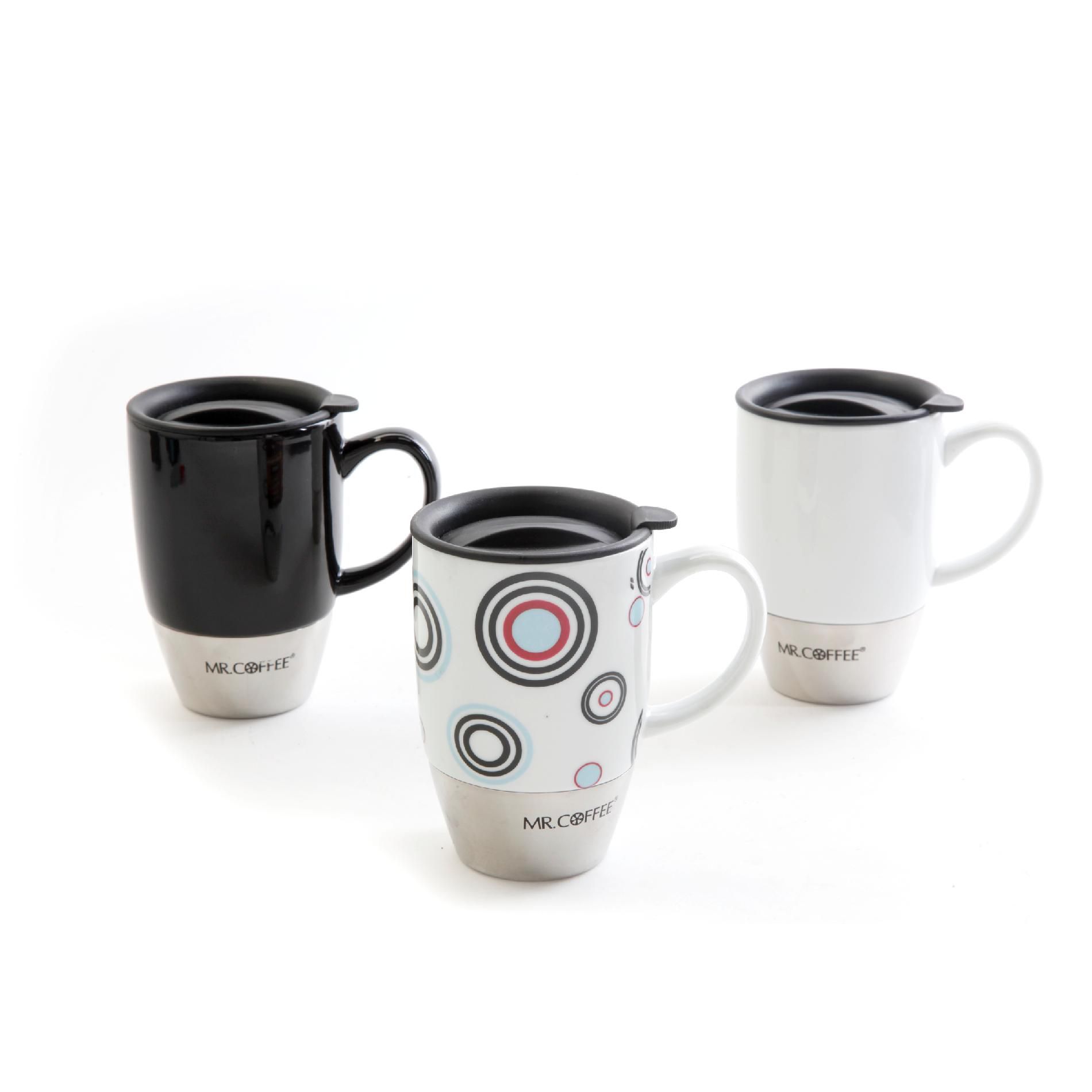 Mr. Coffee 72792.02 Couplet 15 oz Ceramic and SS Travel Mug Sears