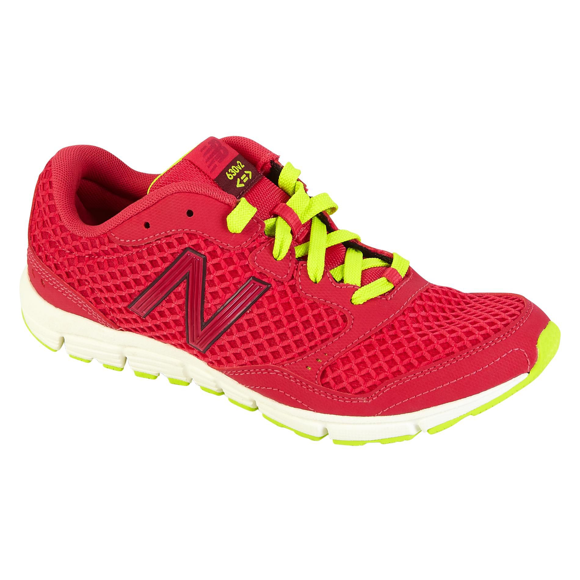 New Balance Women\u0027s 630V2 Running Athletic Shoe - Pink/Green | Shop Your  Way: Online Shopping \u0026 Earn Points on Tools, Appliances, Electronics \u0026 more