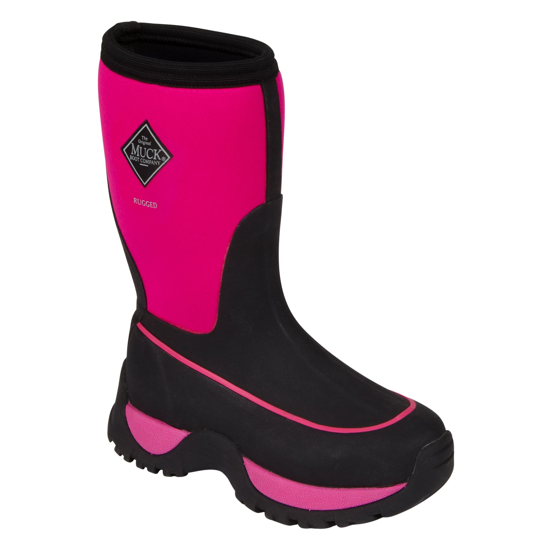 The Original Muck Boot Company Girl's Weather  Boot Rugged - Pink