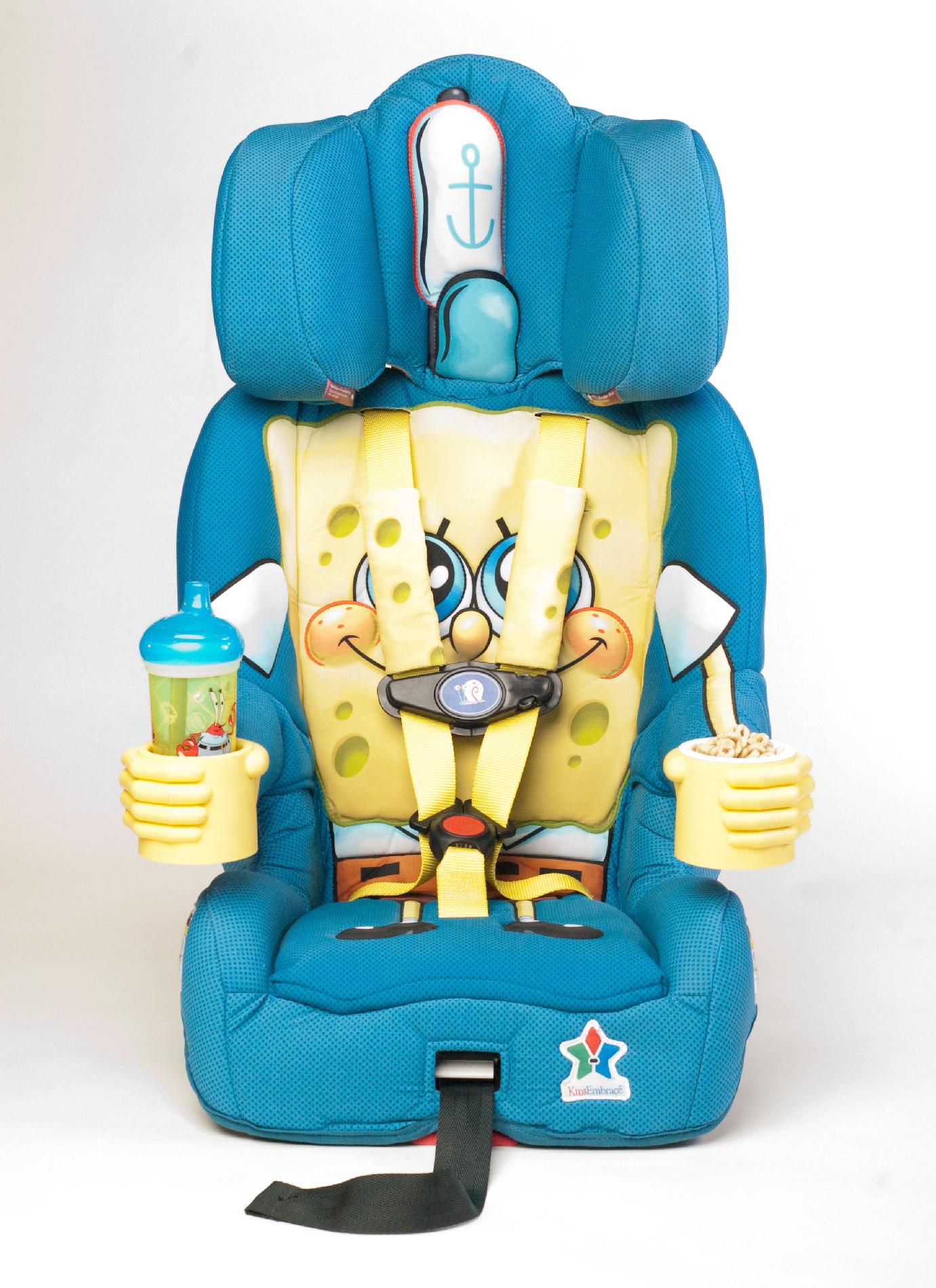 Kidsembrace Spongebob Square Pants Combination Toddler/booster Car Seat,