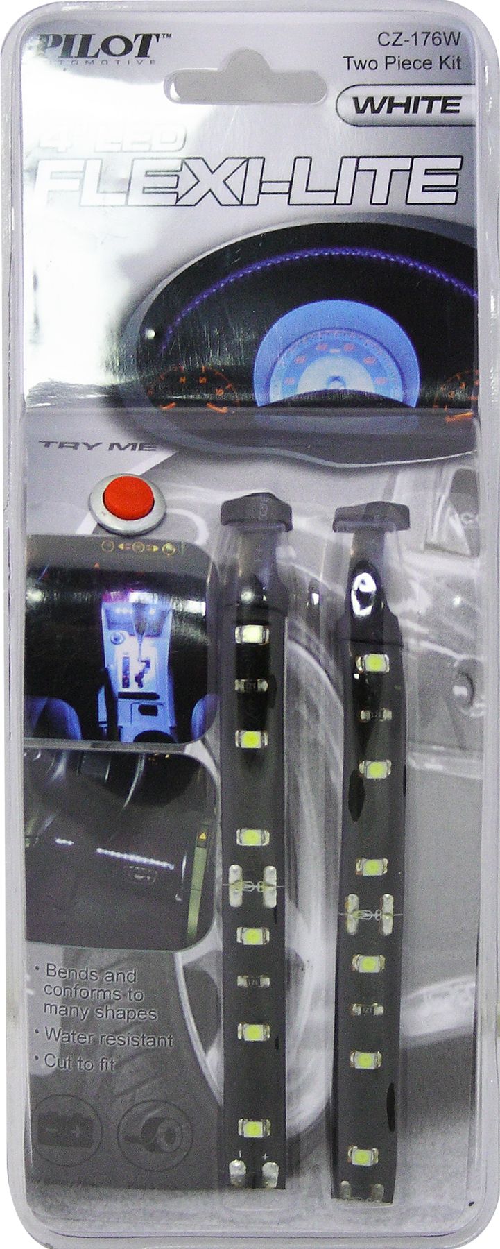 Pilot Automotive 4" FLEXIBLE WHITE LED INTERIOR LIGHTS at Kmart.com