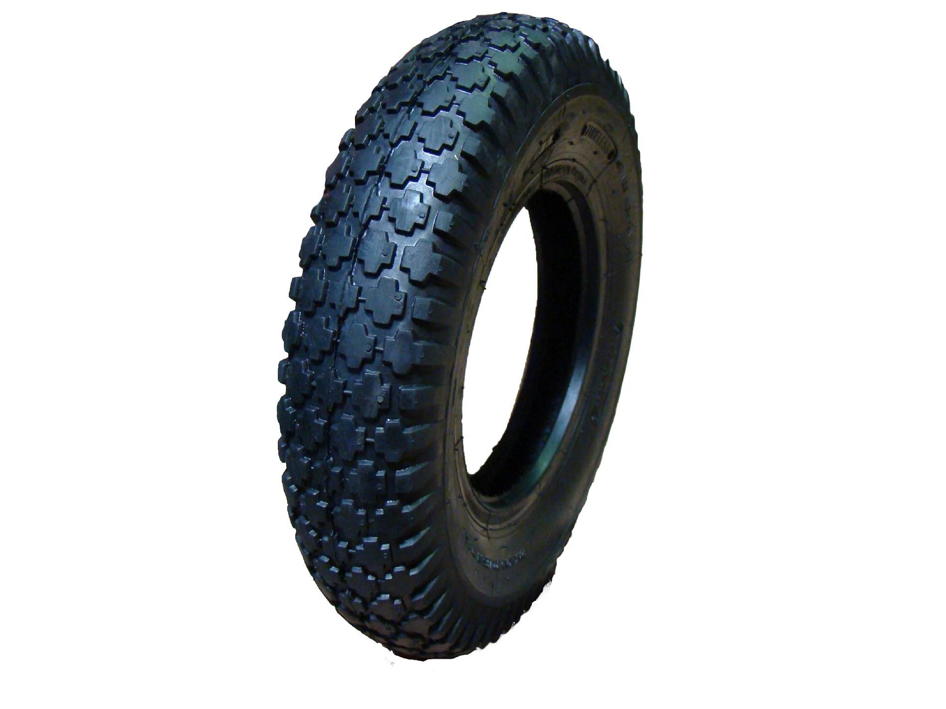 HIRUN Wheelbarrow Tire & Wheel 4.80/4.008 Stud Lawn & Garden